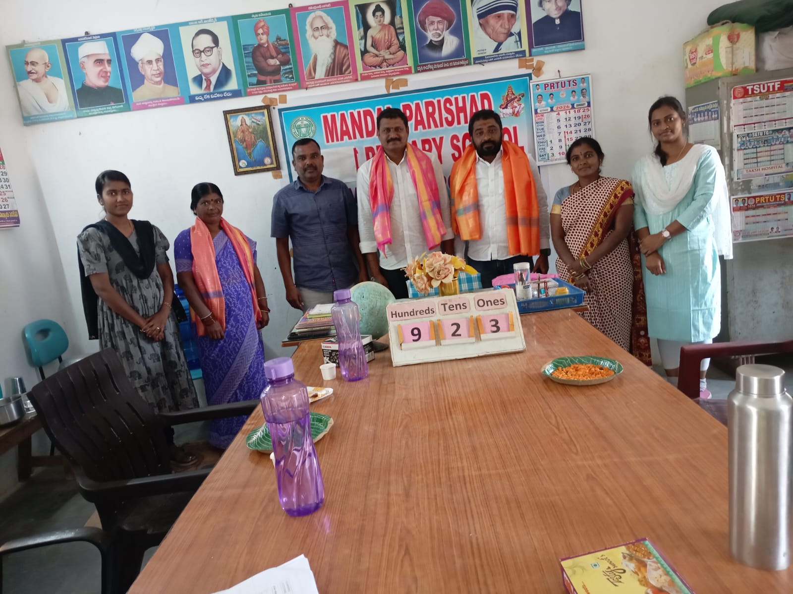 బట్టాపూర్ ప్రభుత్వ పాఠశాల ఉపాధ్యాయులచే సర్పంచ్‌, ఉపసర్పంచ్ లకు ఘన సన్మానం