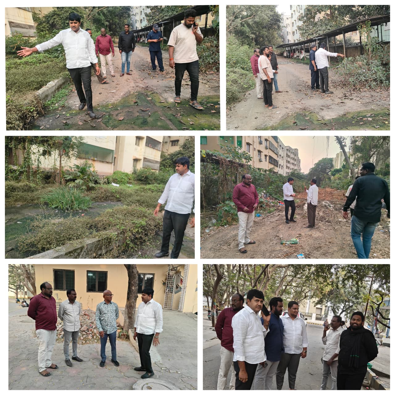 జేఎన్టీయూ కెపిహెచ్‌బీ ఆరవ ఫేజ్‌లో డ్రైనేజీ సమస్య పరిష్కార దిశగా చర్యలు:కూకట్పల్లి కాంగ్రెస్ నాయకుడు గాదె శివ