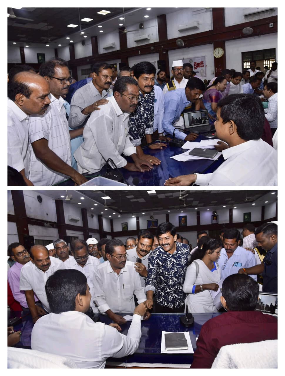 చిన్న పత్రికల పట్ల వివక్ష వద్దు: కలెక్టరేట్ వద్ద జర్నలిస్టుల నిరసన