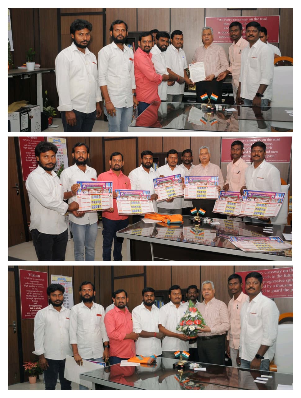 అవుట్ సోర్సింగ్ కార్మికులకు న్యాయం చేస్తాం: ఆర్టీసీ ఎం.డి. ద్వారకా తిరుమలరావు