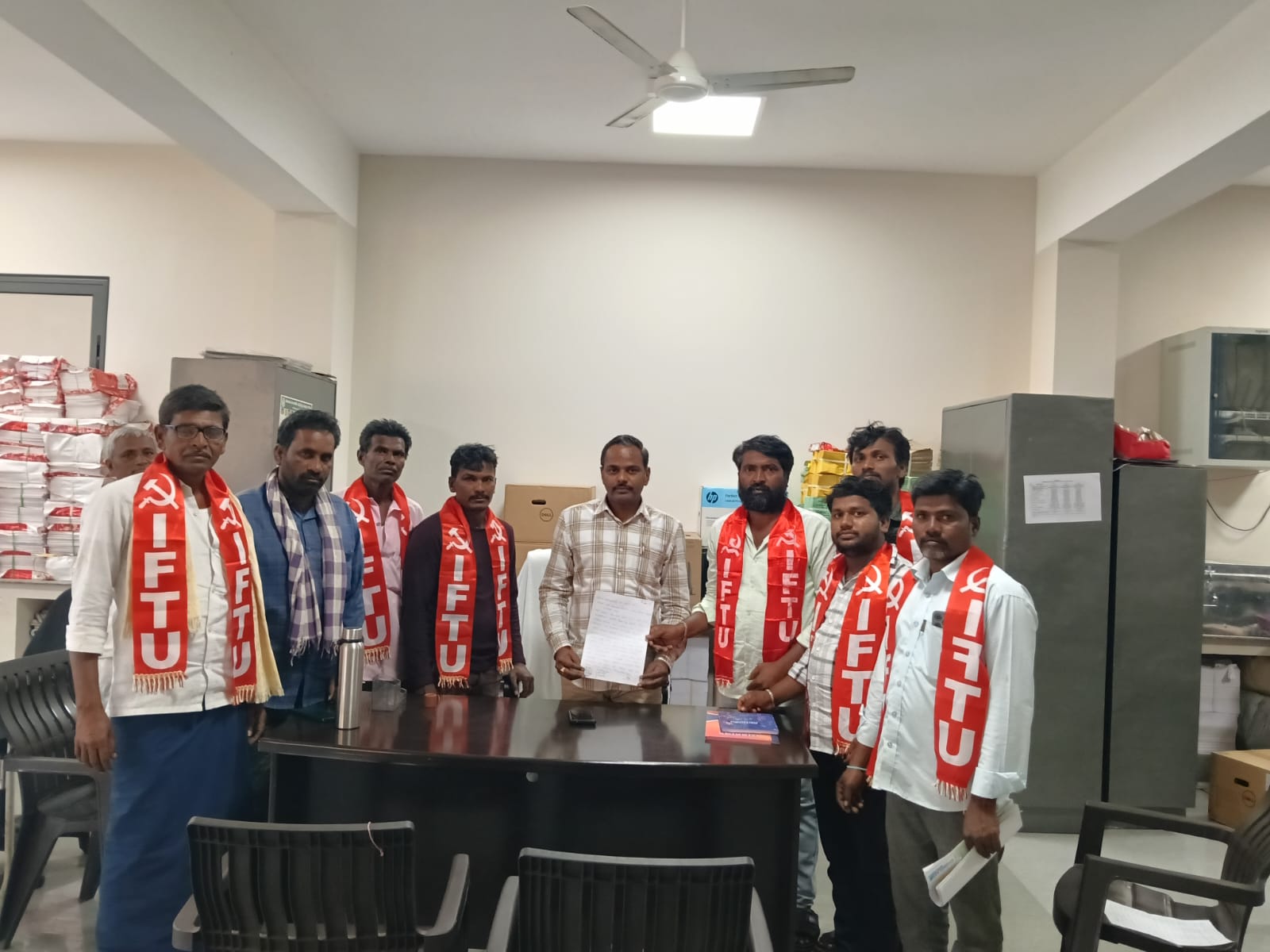 తెలంగాణ ప్రగతిశీల గ్రామపంచాయతీ వర్కర్స్ యూనియన్ ఐ ఎఫ్ టి యు