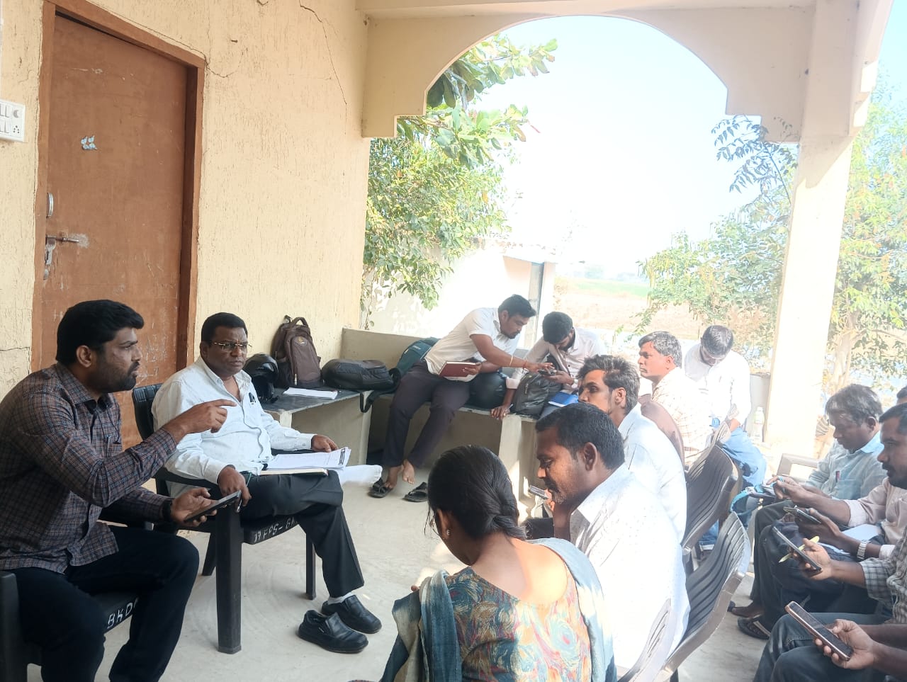 సూక్ష్మ నీటిపారుదల గణన మరియు నీటి వనరుల గణన నమోదుపై గణన దారులకు శిక్షణ…..