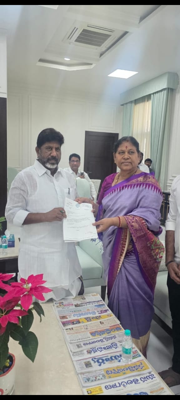 భట్టిని కలిసిన ఆసిఫాబాద్ ఎమ్మెల్యే