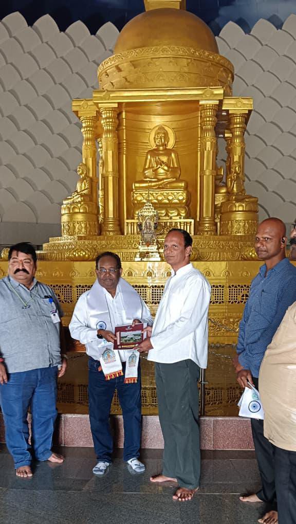 బుద్ధ వనం సందర్శించిన జెన్కో డైరెక్టర్