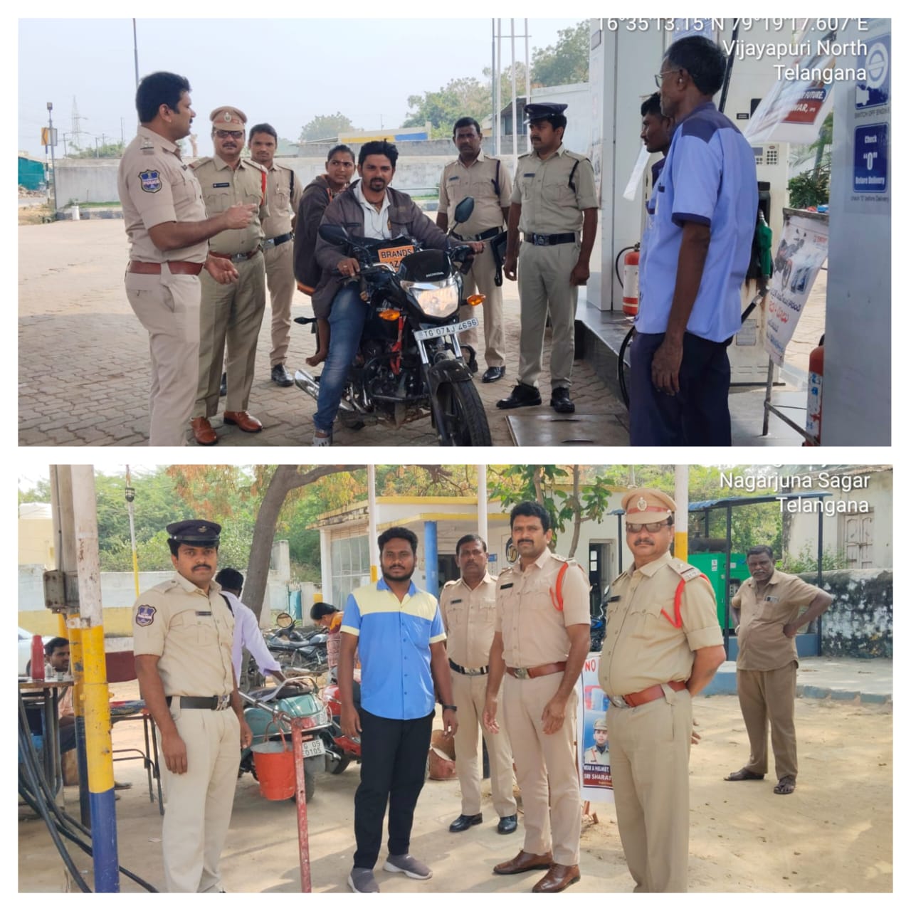 హెల్మెట్ మీ ప్రాణ రక్షణ  ఇది మీ బాధ్యత  ఎస్సై ముత్తయ్య