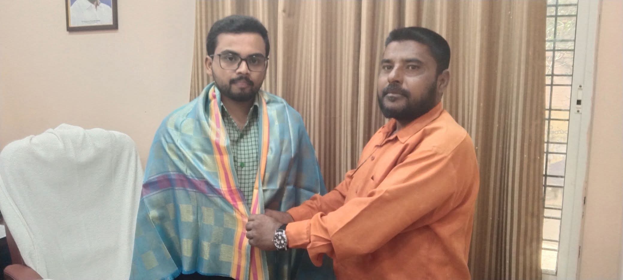 జహీరాబాద్ నియోజకవర్గానికి నూతన మున్సిపల్ కమిషనర్‌కు ఘనంగా సన్మానం శుభాకాంక్షలు తెలిపిన సంగారెడ్డి జిల్లా ఇన్‌చార్జ్ జర్నలిస్ట్ బి.వీరేశం