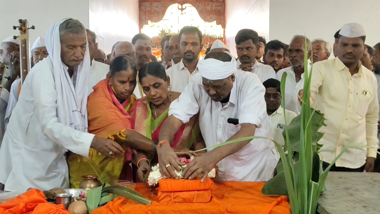 తడ్కల్ లో శ్రీ జగద్గురు తుకారాం మహారాజ్ ఘథా పూజ,