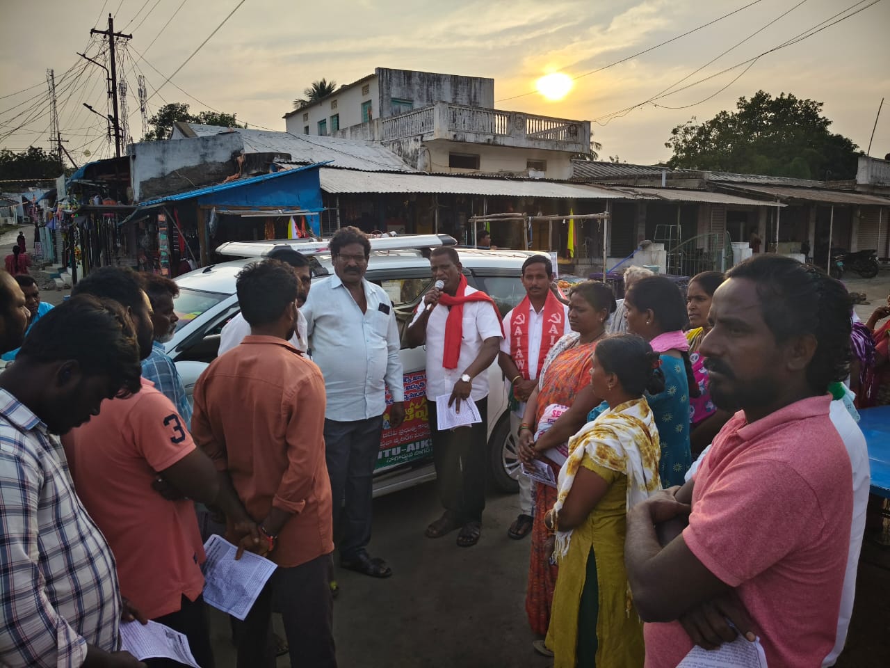 దేశవ్యాప్త ఉద్యమంలో భాగస్వాములు కండి…సిఐటియు జిల్లా నాయకులు ఎస్ కె బషీర్