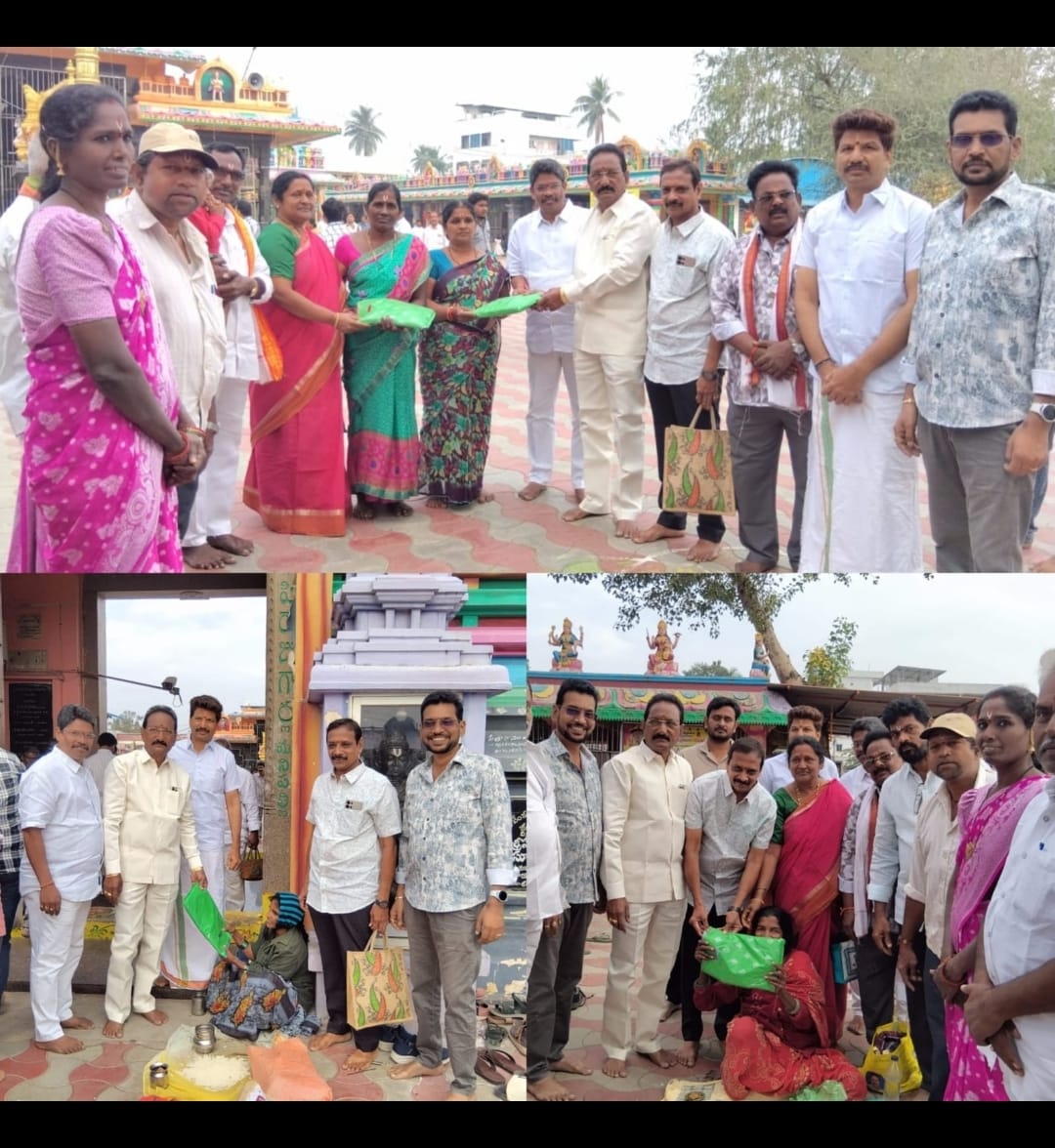 పేదలకు మోటూరి దంపతుల సేవా వితరణ..