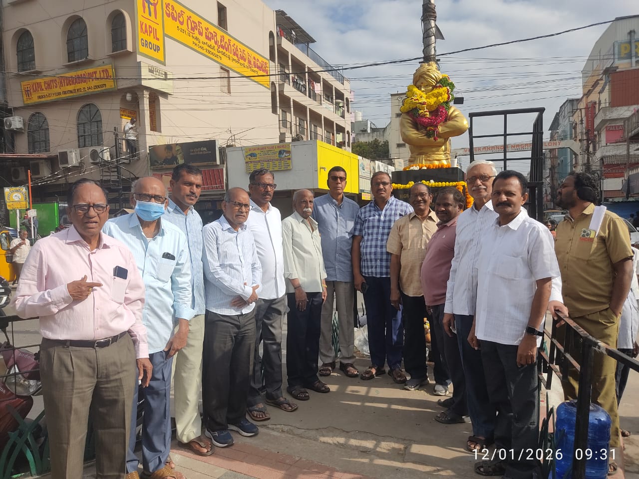 వివేకానందుని అడుగుజాడల్లో నడవాలి : భాస్కర్ రెడ్డి