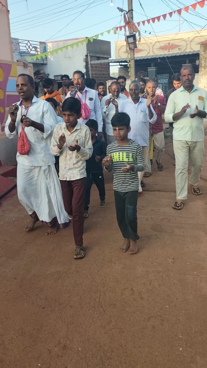 హుగ్గెల్లిలో ఘనంగా 154వ పల్లె సంకీర్తన