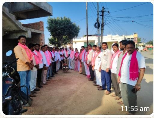 ప్రచారంలో పాల్గొన్న బిఆర్ఎస్ మాజీ మంత్రి