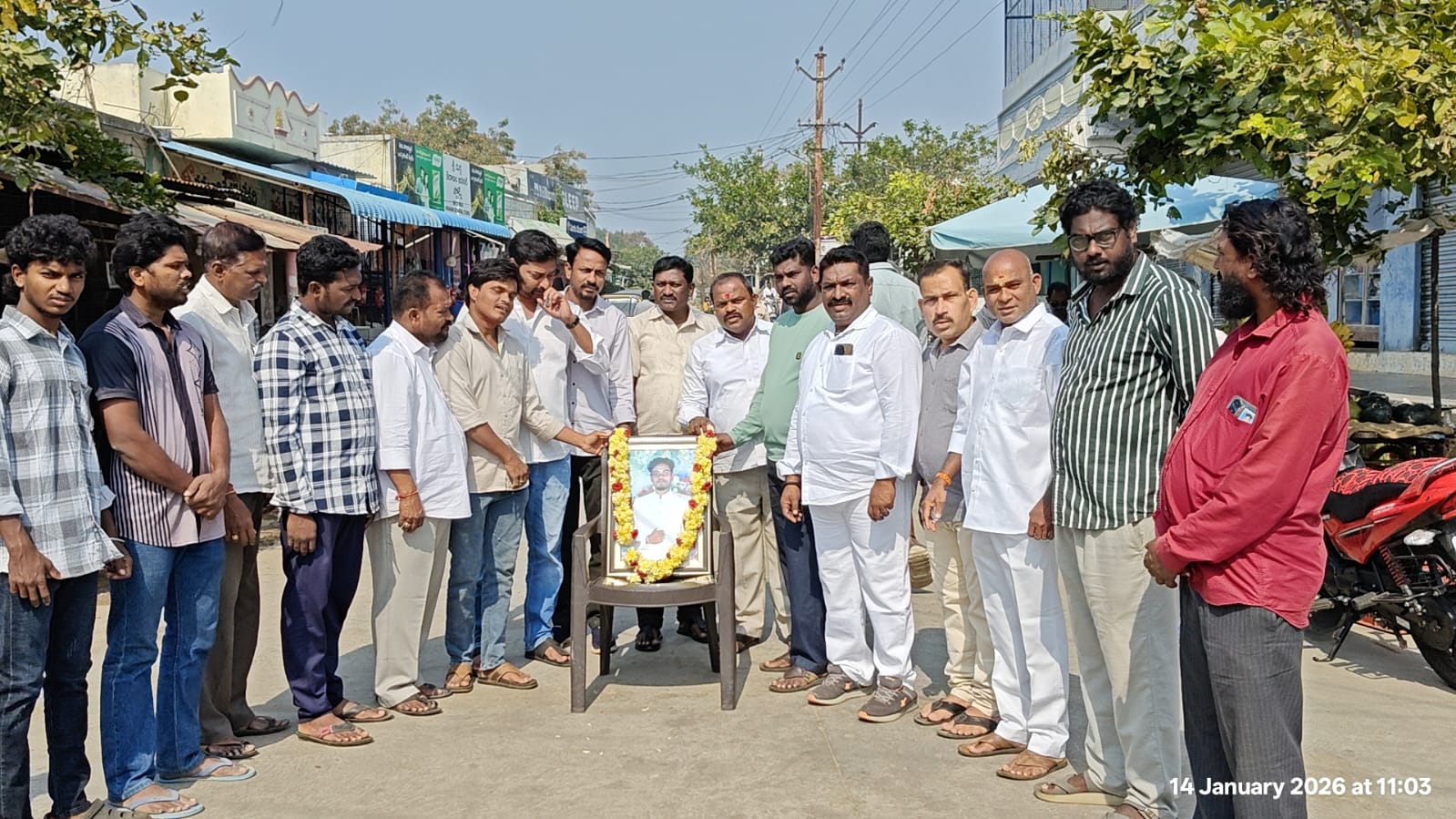 హత్యకు గురైన నెట్ బాల్ నేషనల్ ప్లేయర్ ఎస్.కె నాగూర్ భాష కు ఘన నివాళి అర్పించిన ముస్లిం మైనార్టీ నాయకులు