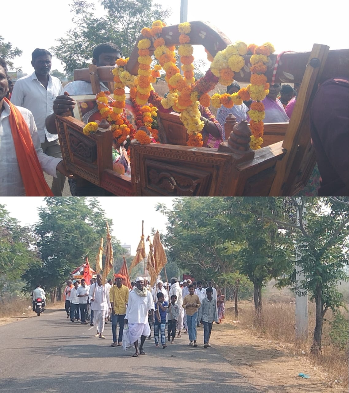 శ్రీ రామలింగేశ్వరం నుంచి పండరిపురం 41వ మహా పాదయాత్ర,