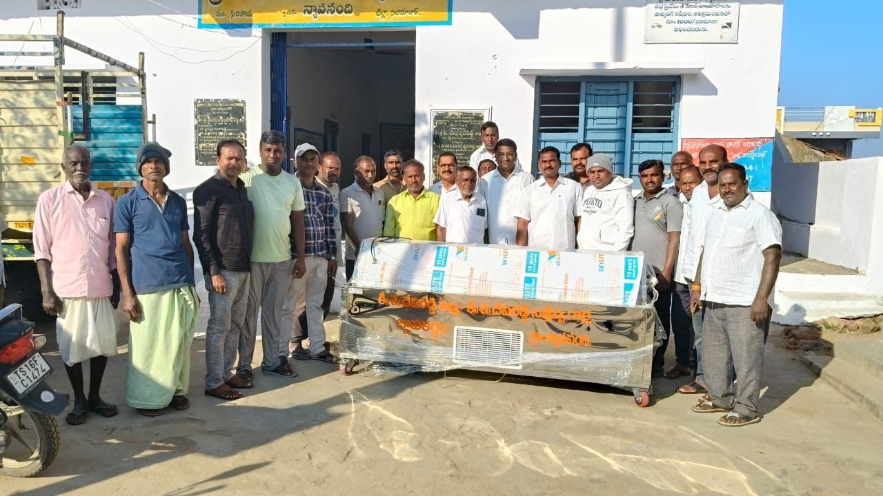 ప్రిజర్ బహుకరించిన ఎన్నారై నగేష్…