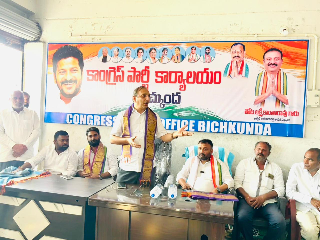 కాంగ్రెస్ జండా మోసిన కార్యకర్తలకే టికెట్టు… జుక్కల్ ఎమ్మెల్యే