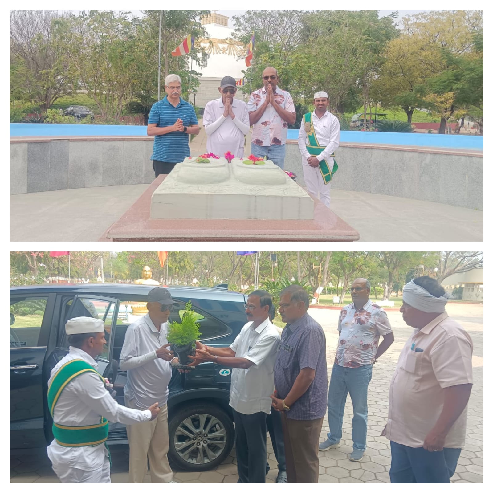 సాగర్ సందర్శించిన రిటైర్డ్ హై కోర్ట్ న్యాయమూర్తి