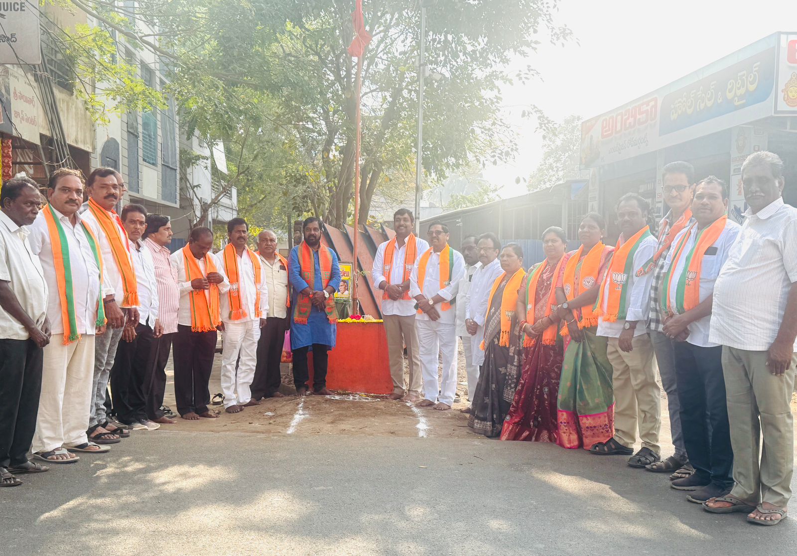 బీజేపీ జిల్లా కార్యాలయం వద్ద ఘనంగా గణతంత్ర దినోత్సవ వేడుకలు