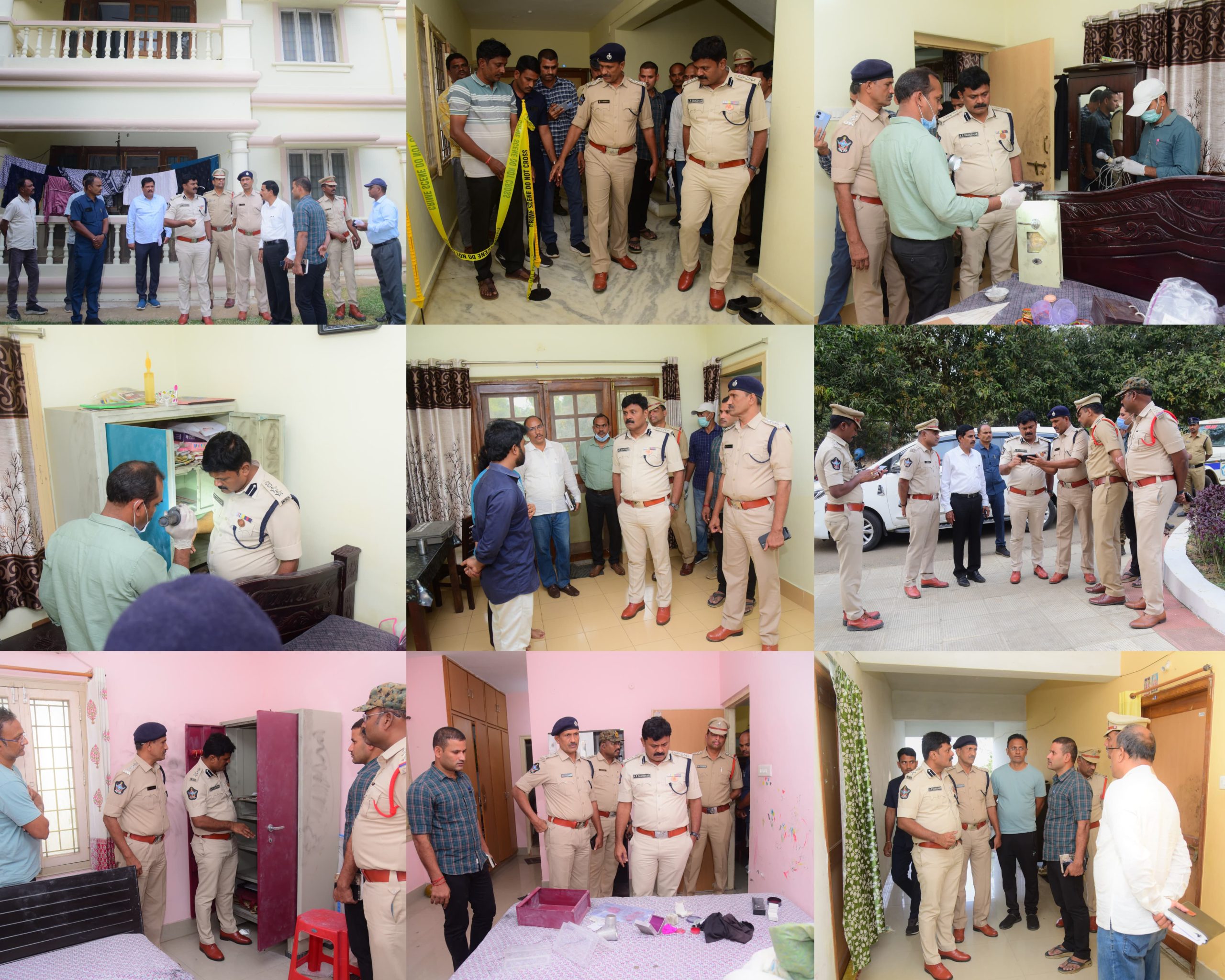 రాజాం జి ఏం ఆర్  టౌన్ షిప్ లో భారీ దొంగతనం: 10 బృందాలతో రంగంలోకి దిగిన ఎస్పీ దామోదర్