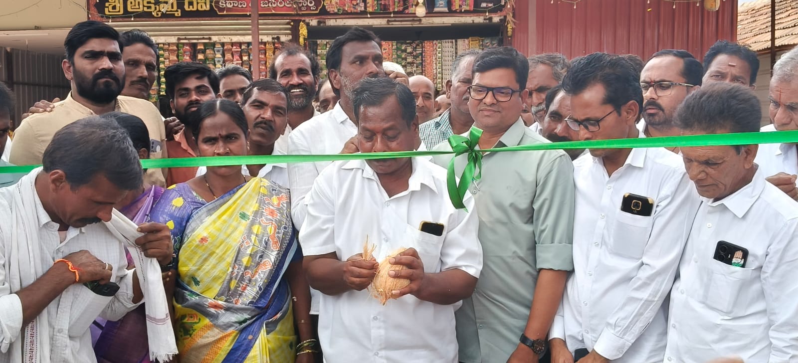 చిట్కుల్ గ్రామంలో నూతనంగా సంత (అంగడి)ప్రారంభోత్సవం