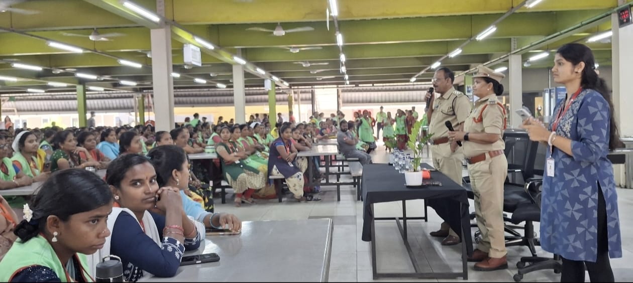 మహిళా ఉద్యోగుల భద్రతే లక్ష్యం : అచ్యుతాపురం బ్రాండిక్స్‌’లో భారీ అవగాహన సదస్సు