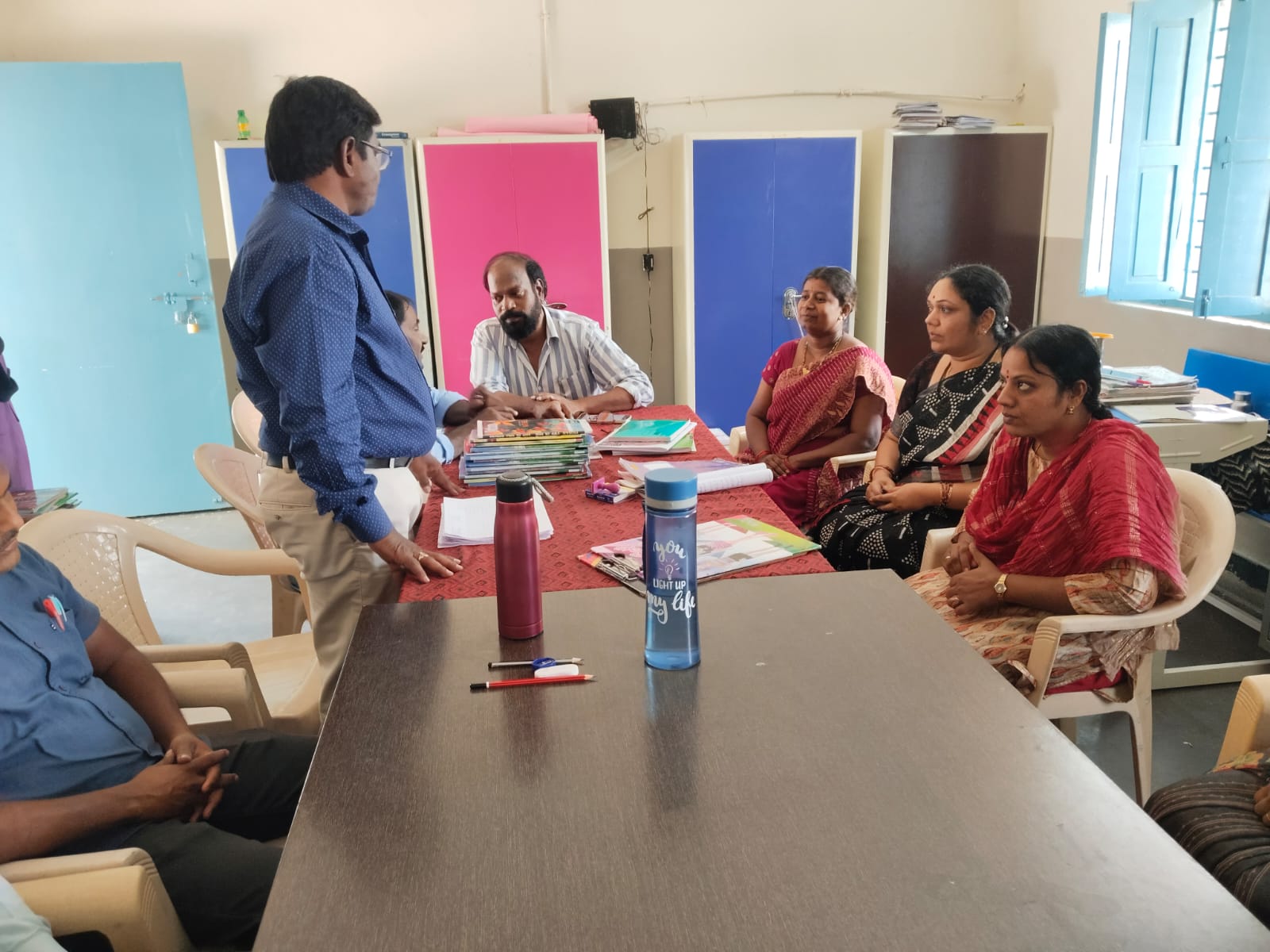 పదవ తరగతి అంతర్గత మార్కుల పరిశీలన