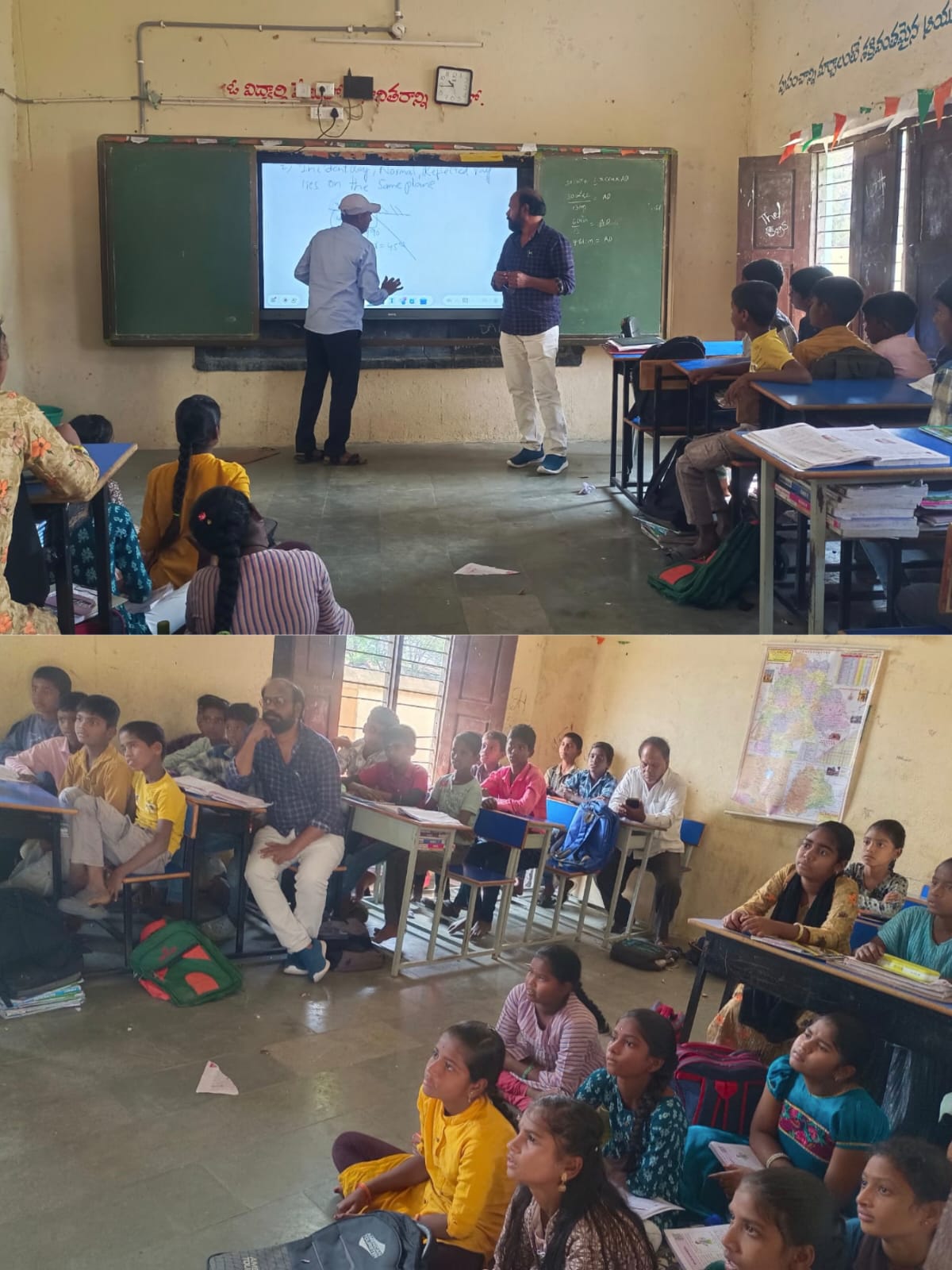 100% ఉత్తీర్ణత సాధించడమే విద్యార్థుల లక్ష్యం