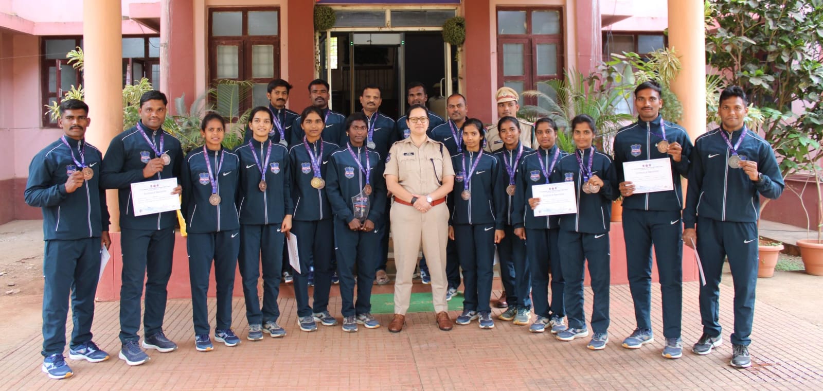 రాష్ట్ర స్థాయి పోలీస్ క్రీడల్లో వికారాబాద్ పోలీసుల ప్రభంజనం