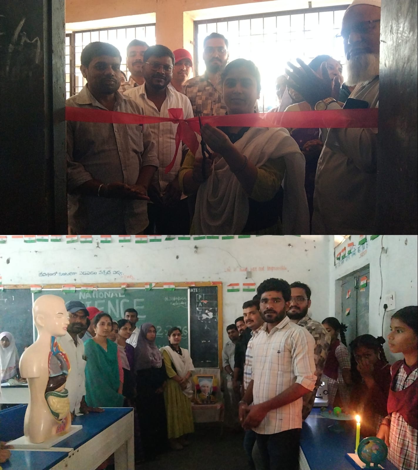 తడ్కల్ జిల్లా పరిషత్ ఉన్నత పాఠశాలలో జాతీయ సామాన్య శాస్త్రం దినోత్సవం,