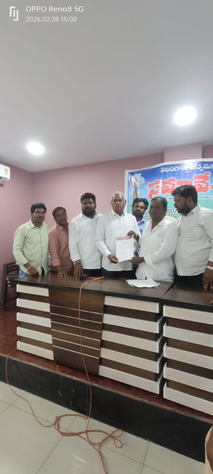 గో బ్యాక్ మార్వాడి తెలంగాణ రాష్ట్ర కన్వీనర్ గాపి.రాములు నేత