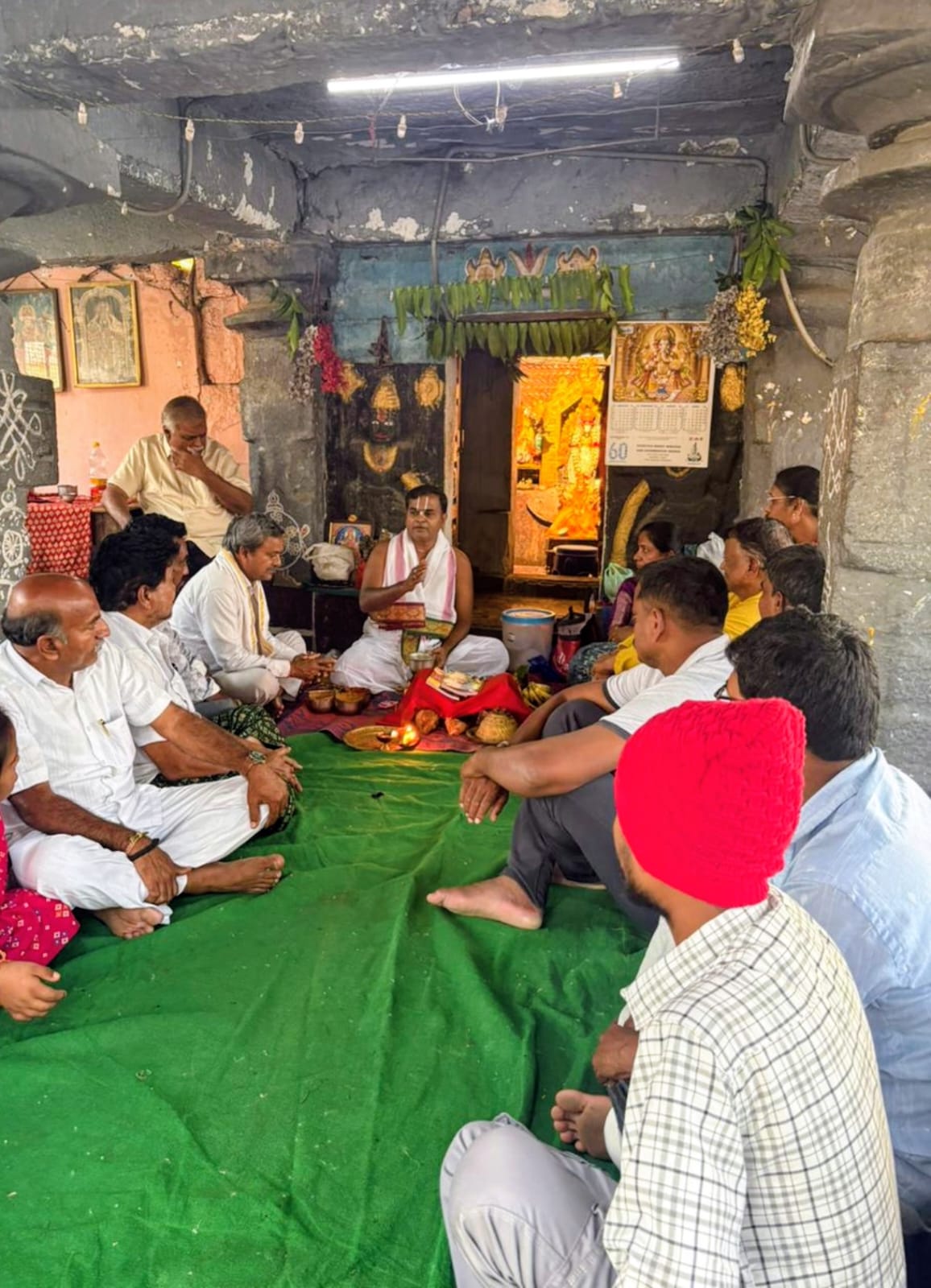 శ్రీ మత్స్యగిరి స్వామి దేవాల యంలో పంచాంగ.