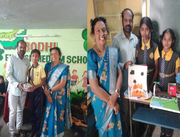 బోధి ఇంగ్లీష్ మీడియం పాఠశాలలో ఘనంగా జాతీయ వైజ్ఞానిక దినోత్సవం
