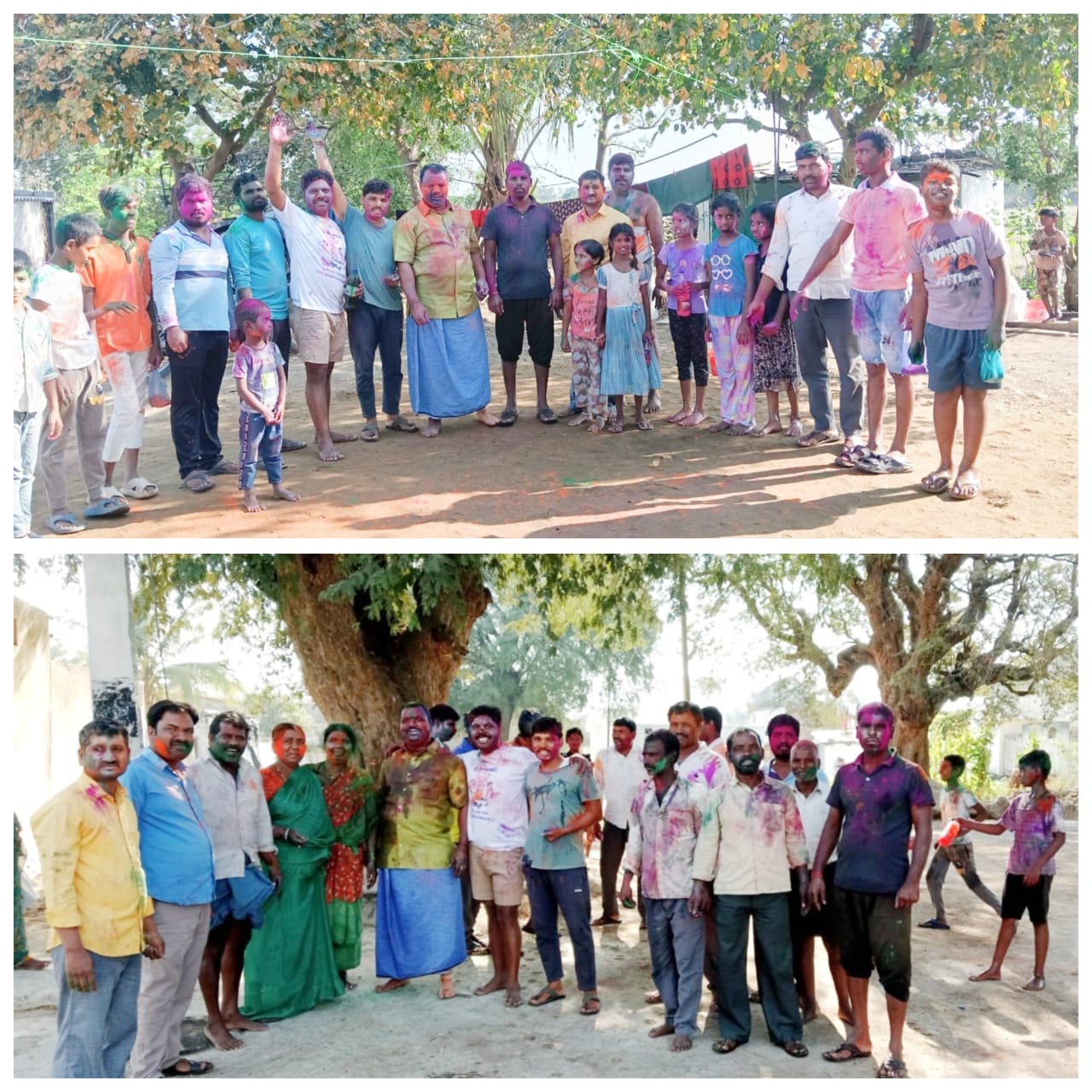 గట్టుపల్లి లో ఘనంగా హోలీ పండుగ సంబరాలు