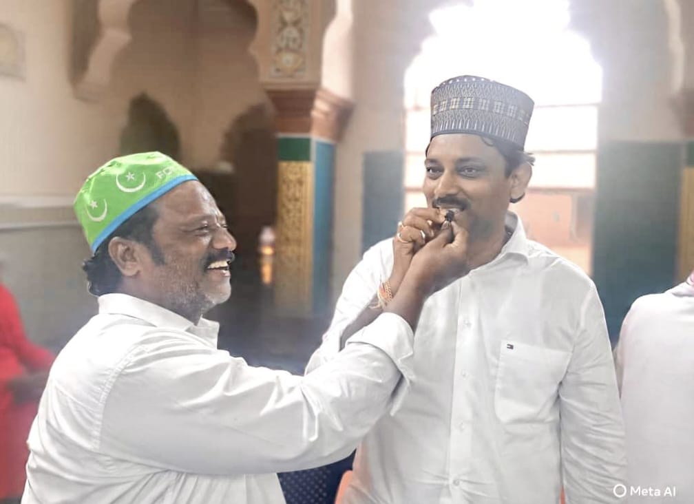 రంజాన్ వేడుకల్లో పాల్గొన్న అనకాపల్లి నియోజకవర్గ జనసేన పార్టీ ఇంచార్జ్ భీమర శెట్టి రామ్కి