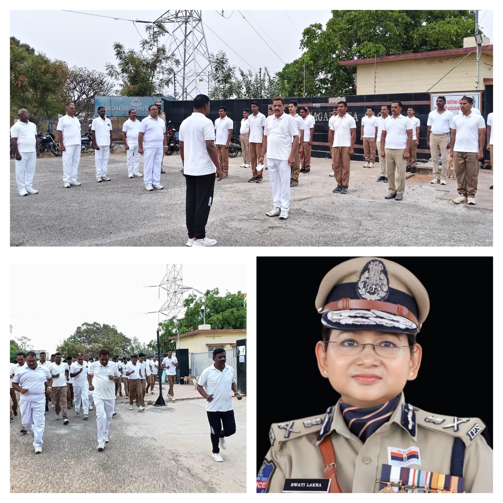 స్పెషల్ ప్రొటెక్షన్ ఫోర్స్ (ఎస్ పి ఎఫ్) ఆధ్వర్యంలో 10 కే రన్