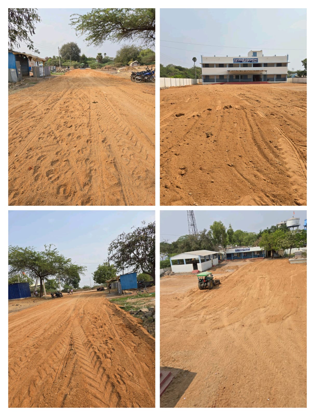 మేడికొండ గ్రామంలో రోడ్ల మరమ్మత్తులు