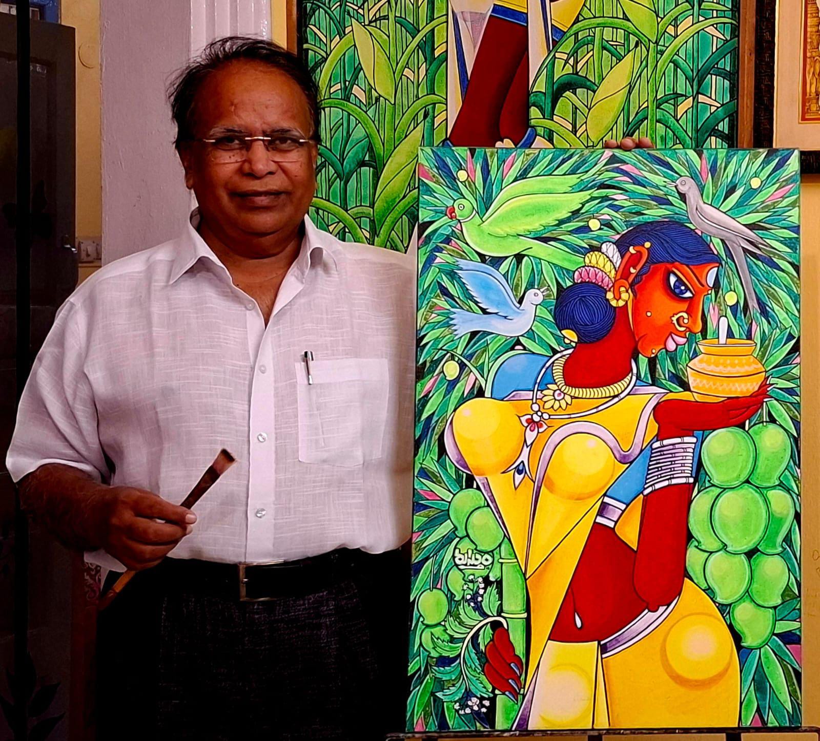 బీదవాని గుండెల్లో దిగులు దులుపే ఉగాది      ….ప్రఖ్యాత చిత్రకారుడు రుస్తుం ఆవిష్కరణ