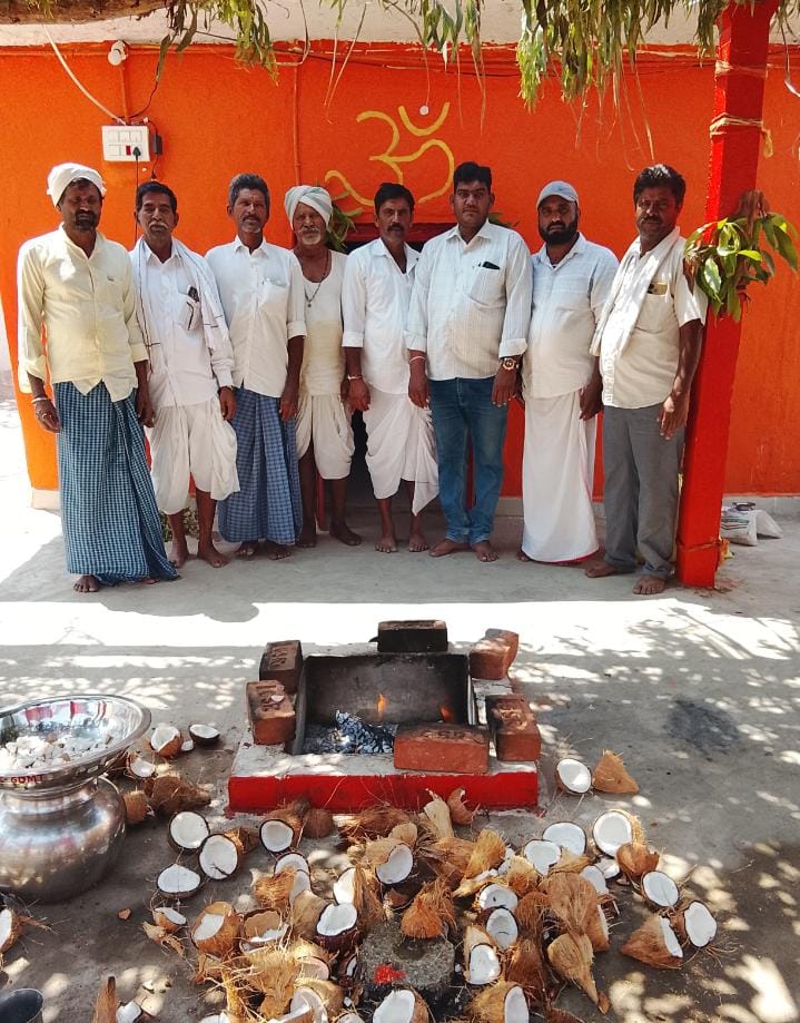 గడ్డమీది తాండ లో ఉగాది పండుగ ఘనంగా పంచాంగ పఠనం.