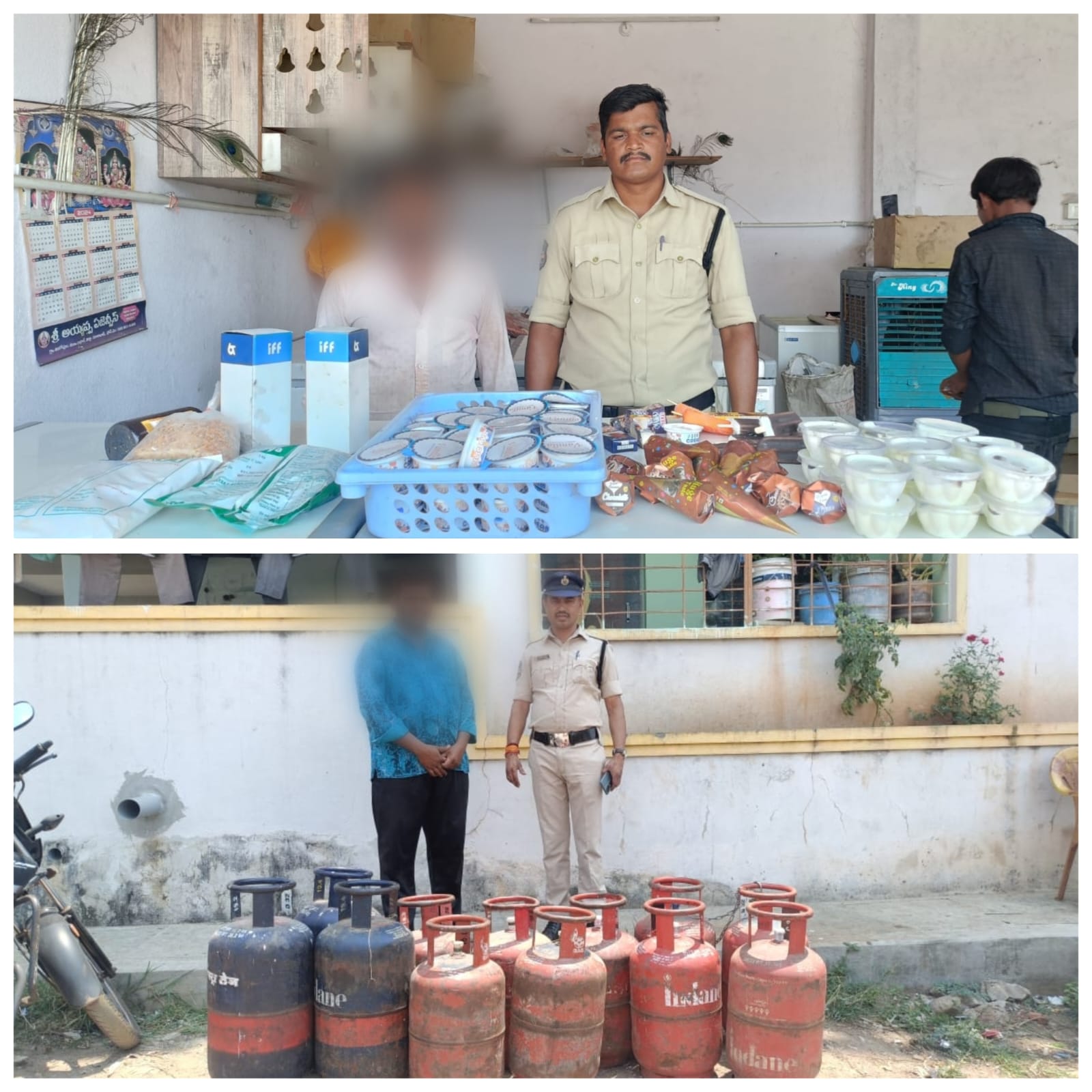 పరిగిలో టాస్క్ ఫోర్స్ అధికారుల మెరుపు దాడులు.