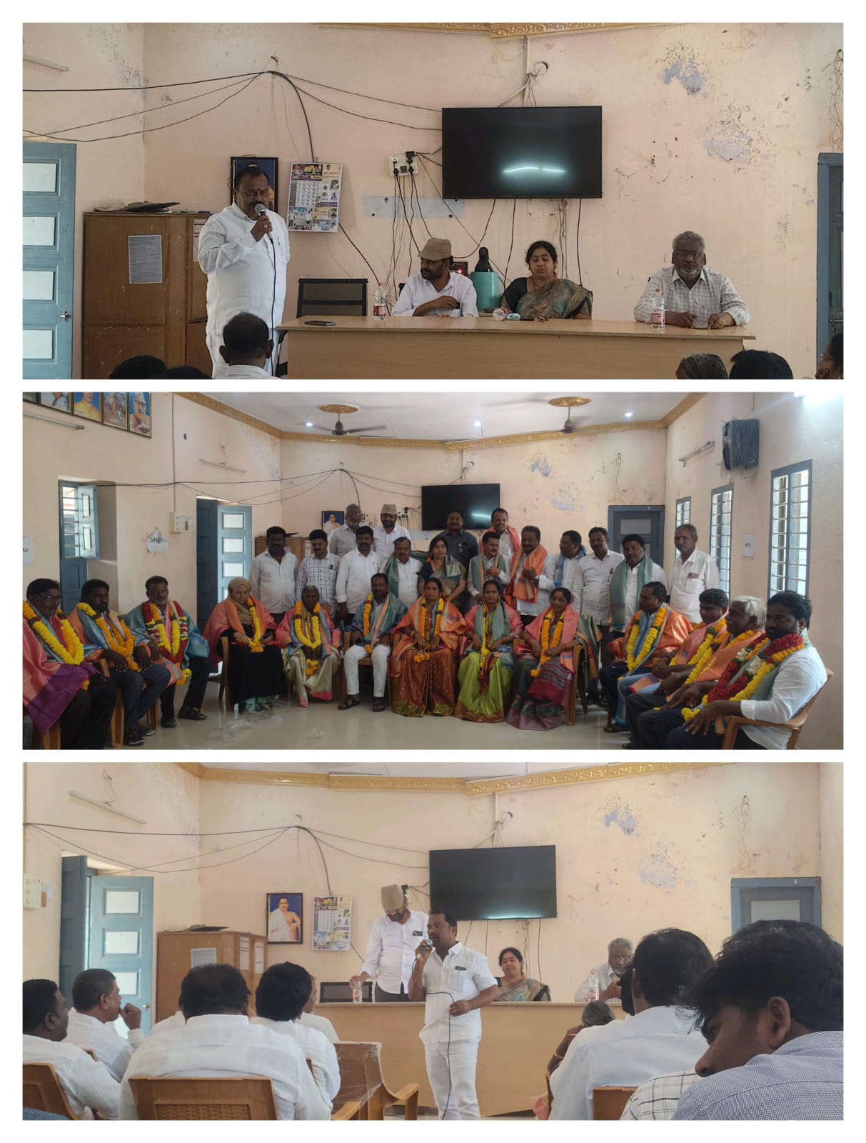 తర్లుపాడులో సర్పంచులకు ఘనంగా వీడ్కోలు: అభివృద్ధి పనులను కొనియాడిన ప్రజాప్రతినిధులు