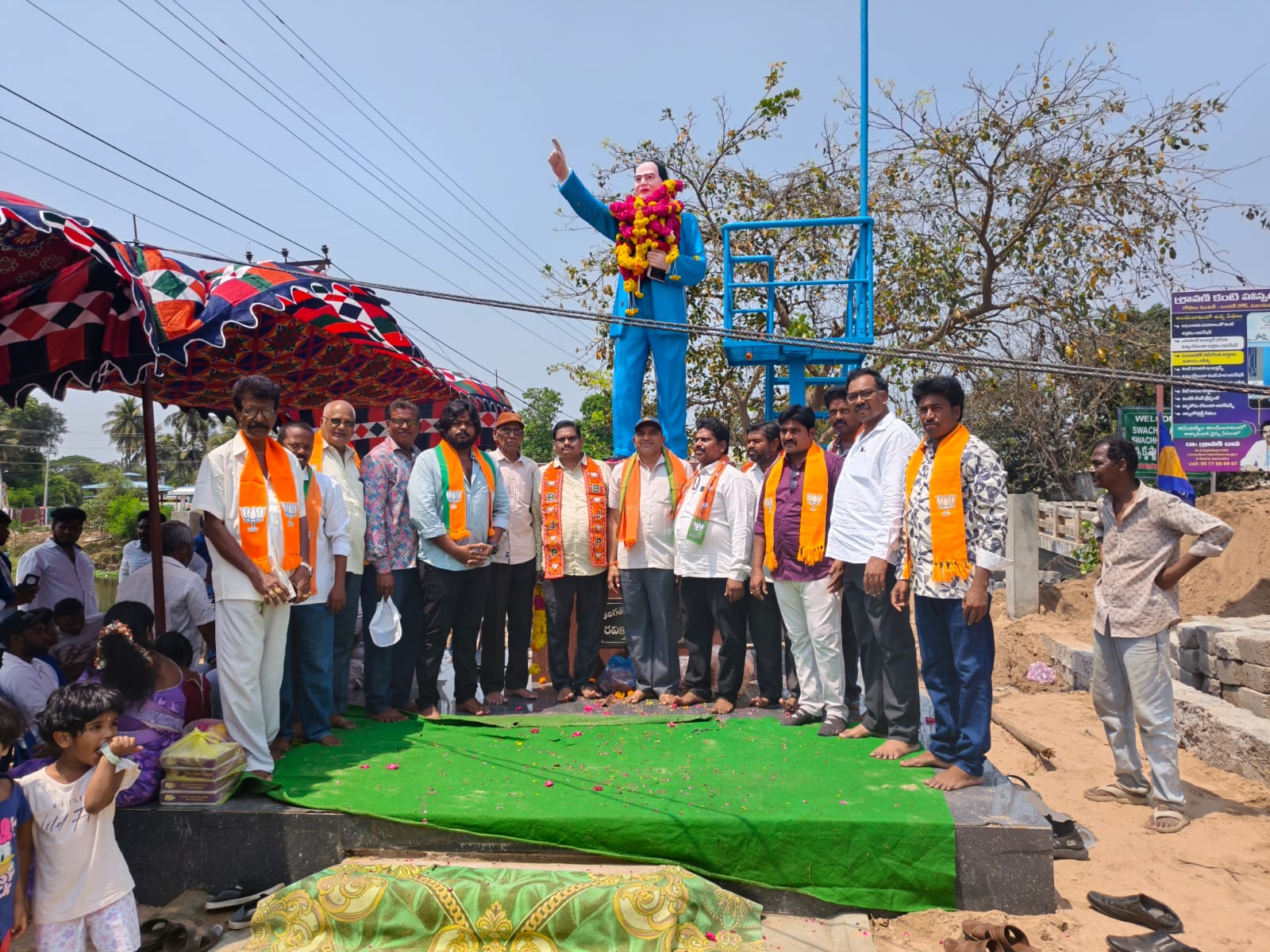 డాక్టర్ బి.ఆర్ అంబేద్కర్ జయంతి వేడుకల్లో కె వి ఎస్ బీమా ఇండస్ట్రీస్ ప్రైవేట్ లిమిటెడ్ అధినేత