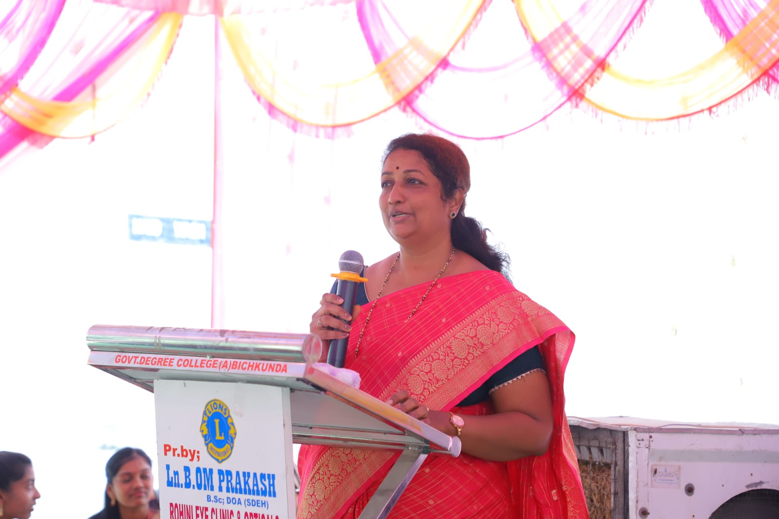 బిచ్కుందలో ప్రభుత్వ డిగ్రీ కళాశాలలో వీడ్కోలు