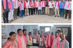నందికొండ మున్సిపాలిటీ ప్రజలు ఎదుర్కొంటున్న త్రాగునీటి సమస్యలపై వాటర్ సప్లై ఏఈ కి బిఆర్ఎస్ పార్టీ నాయకుల వినతిపత్రం