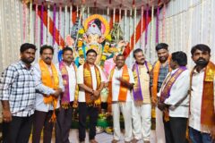 అరవపల్లి పంచాయతీ కూడలినందు ఏర్పాటు చేసిన వినాయకస్వామి నిమజ్జనం