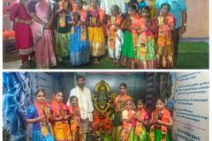 చిన్నారుల భరతనాట్య ప్రదర్శనకు ఘన సత్కారం