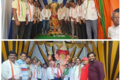 పాపిరెడ్డి నగర్‌లో ఘనంగా వినాయక మండపాల సందర్శనఅన్న ప్రసాద వితరణలో పాల్గొన్న కాంగ్రెస్ పార్టీ సీనియర్ నాయకులు చిట్టిరెడ్డి శ్రీధర్ రెడ్డి