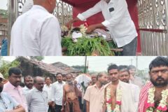 మృతిని కుటుంబాన్ని పరామర్శించిన మాజీ ఎంపీపీ మెతుకు తిరుపతి రెడ్డి