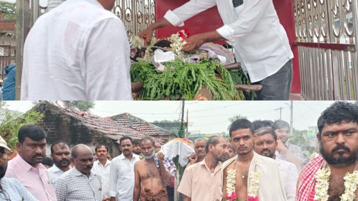 మృతిని కుటుంబాన్ని పరామర్శించిన మాజీ ఎంపీపీ మెతుకు తిరుపతి రెడ్డి