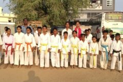 మంగళవారం పెబ్బేరులో కరాటే బెల్ట్ పోటీలు నిర్వహించారు