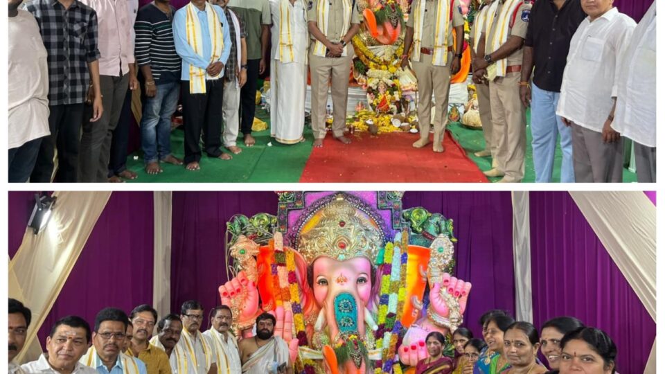 రామకృష్ణ వీధిలో ఘనంగా గణనాథుని పూజలు